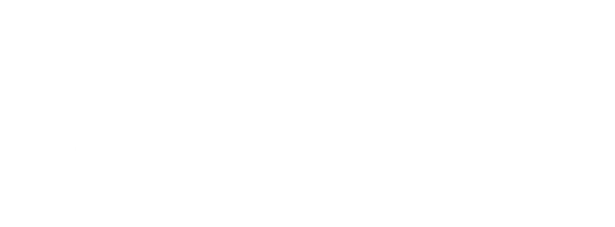 KAVEN logo white