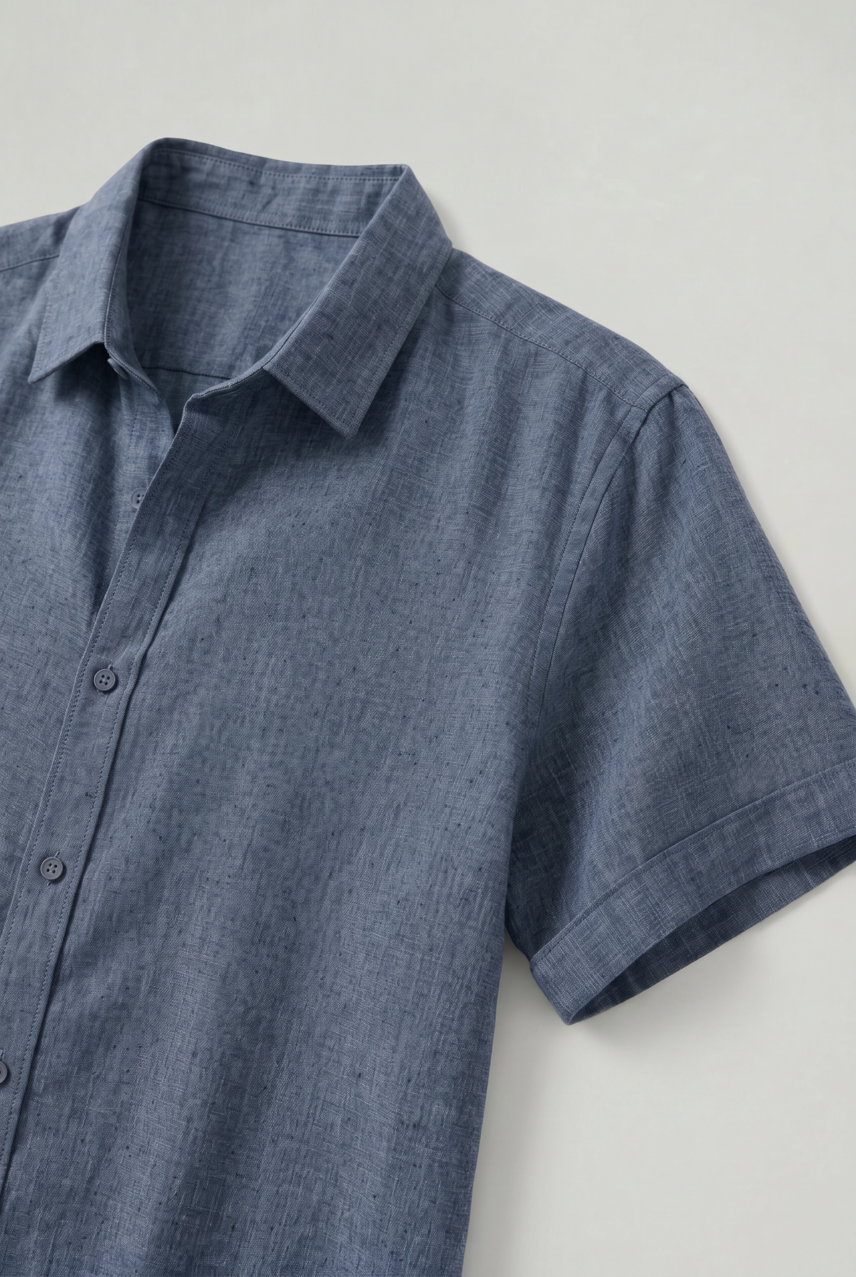 Kaven Cotton Linen Shirt - detail
