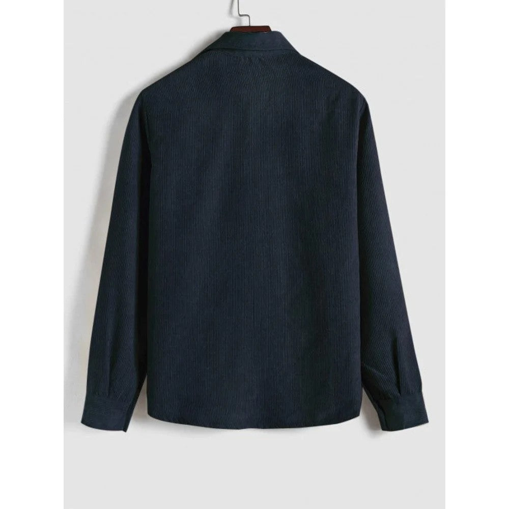 Kaven - Men's Button-Up Shirt Long Sleeve Relaxed Fit