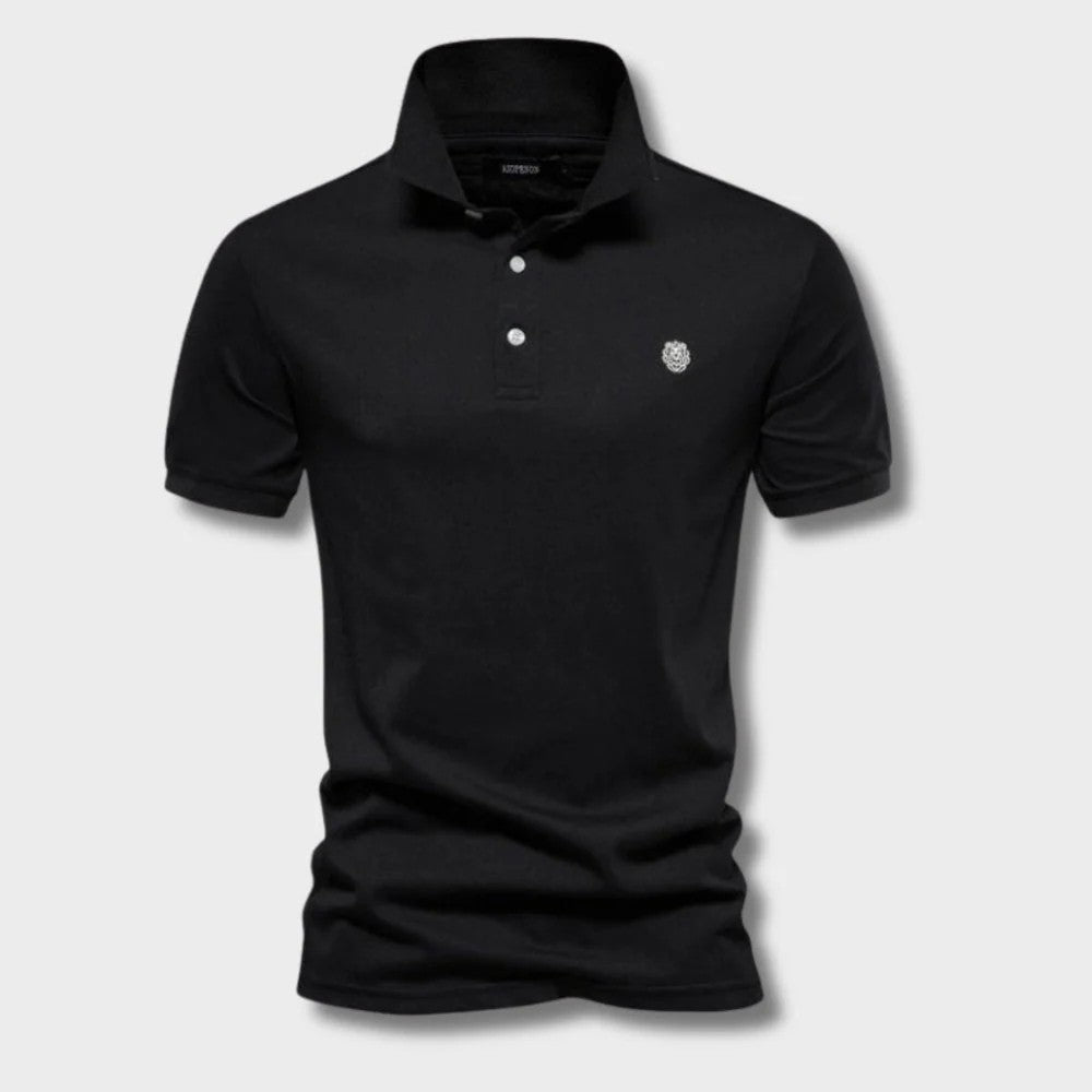 Kaven - Men's Polo Shirt Slim Fit Short Sleeve Stretch