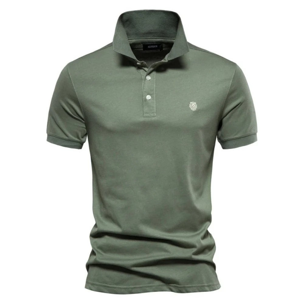 Kaven - Men's Polo Shirt Slim Fit Short Sleeve Stretch
