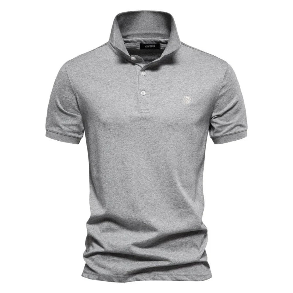 Kaven - Men's Polo Shirt Slim Fit Short Sleeve Stretch
