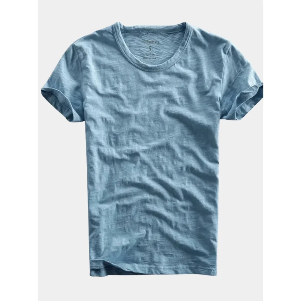 Kaven - Men's T-Shirt Short Sleeve Relaxed Fit Soft Fabric