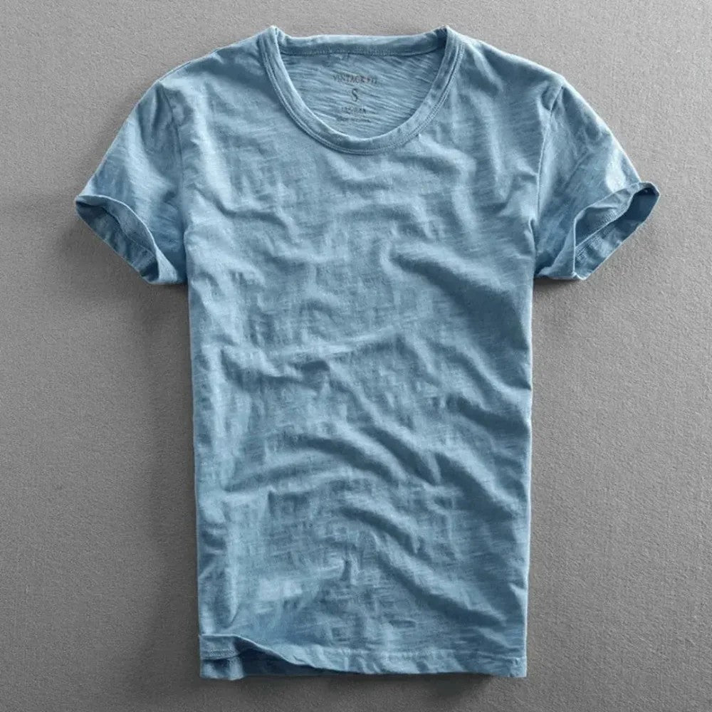 Kaven - Men's T-Shirt Short Sleeve Relaxed Fit Soft Fabric